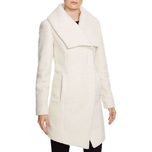dawn levy Jackets & Blazers - Dawn Levy Adelaide wool Sherpa white coat